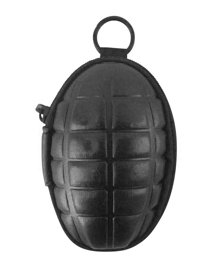 Grenade Pouch Zipped Key Pouch