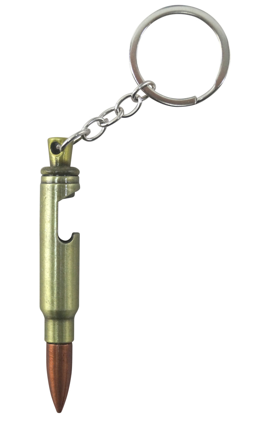KT Bullet Bottle Opener Keyring Metal KOMK018